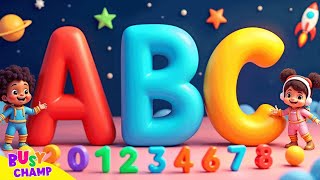 Learn ABC Phonics Shapes Numbers Colors  Toddler Learning Videos For 3 Year Olds  kidsvideos [upl. by Zuzana]