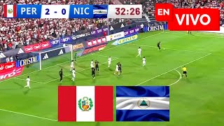 🔴 Peru 2  0 Nicaragua EN VIVO  Amistoso Internacional [upl. by Hedi628]