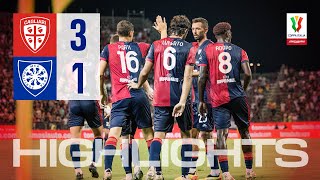 HIGHLIGHTS  CagliariCarrarese 31  COPPA ITALIA FRECCIAROSSA [upl. by Anselmo]