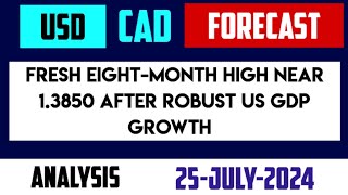 USDCAD Prediction Today Analysis and Expectations in Future FOREX TRADING FORECAST 25 July 2024 [upl. by Adehsor]