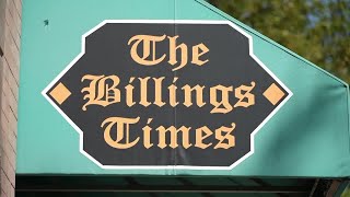 The Billings Times delivers final edition after 133 years of printing [upl. by Novhaj]