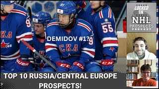 Who Are the Top 10 2024 DraftEligible Russia  Central Europe Prospects  Scouting Notebook [upl. by Niemad]