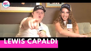 Lewis Capaldi Gives The Most UNHINGED Interview EVER in Nashville [upl. by Relyk]