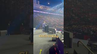 BACKFIRE Entire Stadium Shouts Jesus is King [upl. by Robillard842]