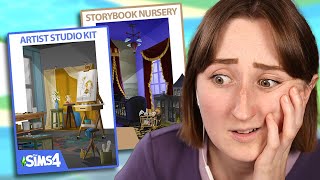 Honest Review of The Sims 4 Artist Studio  Storybook Nursery Kits [upl. by Jenifer]