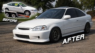 Building a CLEAN Honda Civic in 10 Minutes Less is MORE [upl. by Zuckerman]