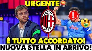 🚨NOTIZIE URGENTI GRANDE ATTACCANTE IN ARRIVO AL MILAN FESTEGGIA TIFOSI NOTIZIE DEL MILAN DI OGGI [upl. by Kwabena]