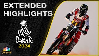 Stage 8  2024 Dakar Rally  EXTENDED HIGHLIGHTS  11524  Motorsports on NBC [upl. by Gnehs]