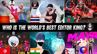 Top 10 Beast Montage Editor Gamers In Free Fire  Rouk FF  DBl N  Colonel  Flame R  Rup Gaming [upl. by Innavoeg]