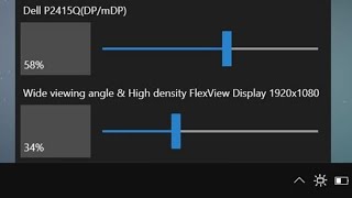 How to Adjust Monitor Brightness in Windows Directly From PC Control Extended Monitor Brightness [upl. by Jordain]