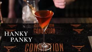 Conniption Gin Hanky Panky Cocktail Recipe [upl. by Aihseuqram899]