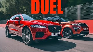 Jaguar EPACE vs Range Rover Evoque [upl. by Casandra104]