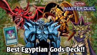 Best Egyptian Gods Deck  Draw 2 With Tokusano Shinkyojin  YuGiOh Master Duel [upl. by Vinni]