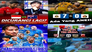 PERSIB LOLOS CHAMPIONSHIP SERIES 🤔INDONESIA AKAN DI CURANGI LAGI😱KEANEHAN BHAYANGKARA VS PERSIK [upl. by Rodmun462]