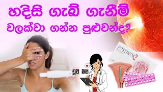 හදිසි ගැබ් ගැනීම් වලක්වා ගැනීමට නම්  How to manage unwanted pregnancies  Sinhala [upl. by Alitha212]