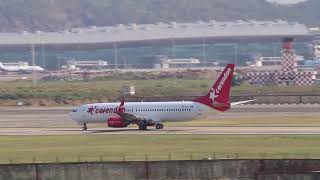 Corendon Airlines Boeing 7378GJ SG331 from ChennaiMAA to DurgapurRDP Takeoff on April 112023 [upl. by Theresina946]