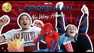 😭 Spiderman No Way Home Película REACCIÓN desde el cine ❤️🕷️ 🚨SPOILERS🚨 sin camino a casa [upl. by Fee]