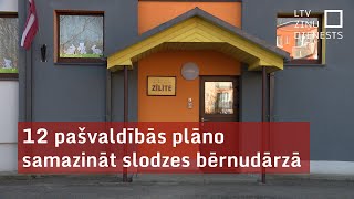 12 pašvaldībās samazina vai plāno samazināt slodzes bērnudārzā [upl. by Desdee688]