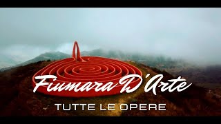 La Fiumara DArte  Tutte le opere Piramide Labirinto Cornice sul mare [upl. by Nuri]