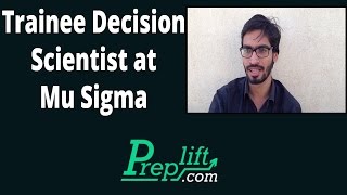 Trainee Decision Scientist at Mu Sigma [upl. by Ettennej]