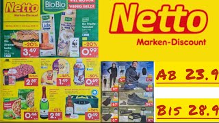 NETTO Prospekt Angebote Werbung und Aktionen Gültig von 23924 bis 28924​⁠Werbungde [upl. by Annamaria]