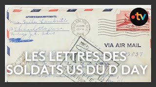 D Day  un tourangeau collectionne les lettres de soldats américains [upl. by Lohman]