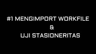 1 IMPORT WORKFILE dan UJI STASIONERITAS  REGRESI DATA PANEL Eviews 9 [upl. by Ahsinnor935]