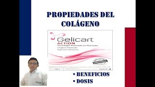 GELICART PARA QUE SIRVE GELICART COLAGENO HIDROLIZADO PROPIEDADES Y BENEFICIOS [upl. by Utley]