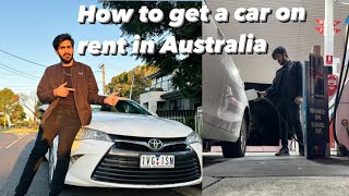 How to rent a car in Australia 😍  yahan petrol bhi khud bharna parhta 😱😭 [upl. by Alanah]