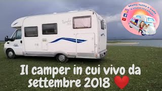 Vivere in camper vi presento la mia casa su ruote ❤️🏡 [upl. by Arait557]