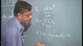 Lecture 37 GaAs MESFET Characteristics and Equivalent Circui [upl. by Herrington66]