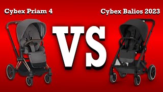 Cybex Priam 4 2023 vs Cybex Balios S Lux 2023 [upl. by Alexandrina]