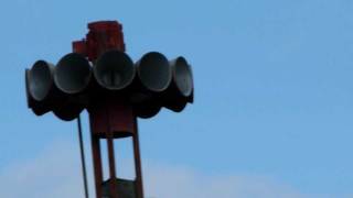 Noon time fire siren in Hawleyville [upl. by Aicilas]