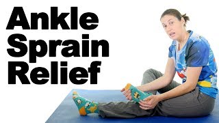 Ankle Sprain Treatments for Pain Relief  Ask Doctor Jo [upl. by Lanford]