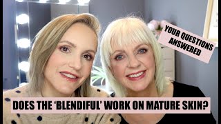 DOES THE BLENDIFUL WORK ON MATURE SKIN  QampA [upl. by Saiasi]