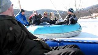 Snow Tubing at Blue Mountain PA [upl. by Eves688]