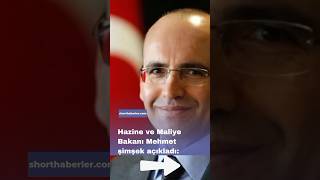 Hazine ve Maliye Bakanı Mehmet Şimşek açikladiTemmuzda yıllık cari açık haber mehmetşimşek [upl. by Gosney]