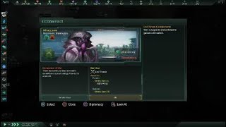 Stellaris Determined exterminator going Aggressive for the first time [upl. by Akcinahs]