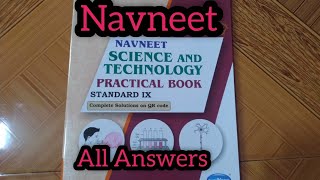 9th Science Practical book Experiment 1 to 7 All Answers Navneet Part 1 [upl. by Purvis411]