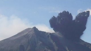 Sakurajima volcano covers Japanese city of Kagoshima in ash [upl. by Sternberg250]