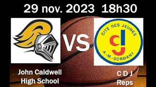 2023 11 29 HS Basketball JCHS vs CDJ [upl. by Bullis]