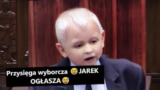 Przysięga wyborcza 😅 PiS Jarek ogłasza😅 PARODIA [upl. by Baptist]