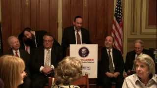 US Capital LBJ Room  Raoul Wallenberg Congressional Gold Medal Momentum Luncheon March 14 2012 [upl. by Schell]