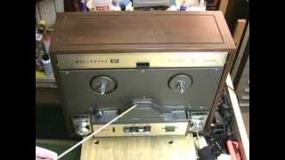 Exposing Wollensak Model 1288 Stereo Tape Recorder Restoration Overview Part 2 [upl. by Trini]