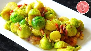 Best Brussel Sprouts Recipe  Жареная брюссельская капуста [upl. by Holcomb]