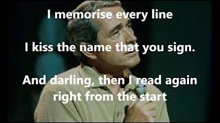 Love Letters PERRY COMO with lyrics [upl. by Lanrev856]