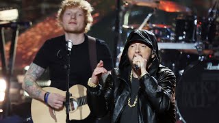 Eminem ft Ed Sheeran  Stan Live at Rock amp Roll Hall of Fame 2022 Induction 4K Pro Multicam [upl. by Asilla993]