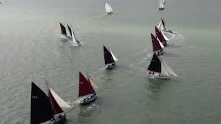 Mersea Island Regatta 2023 from the Air Bob Willis [upl. by Yorle101]