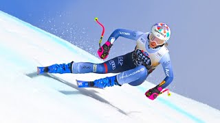 Marta BASSINO  Winner  Downhill 2  Crans Montana SUI  2024 [upl. by Stanfill]