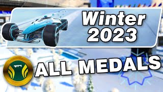 Trackmania Winter 2023 Campaign Discovery  All Medals [upl. by Dlonyer]